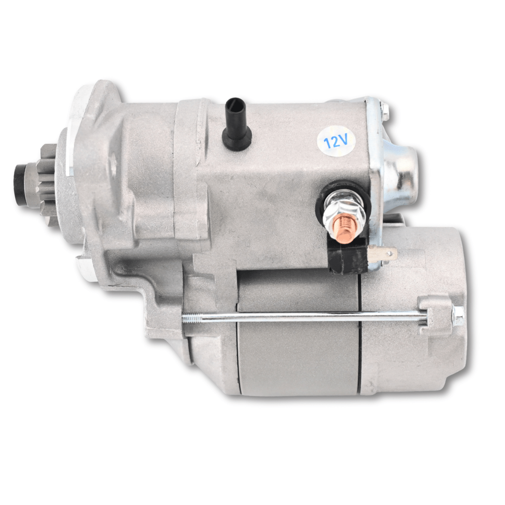 12V 9T Starter Motor 028000-9031 for Komatsu 4D87 Engine PC56-7 Mini Excavator - Fuel Parts Depot