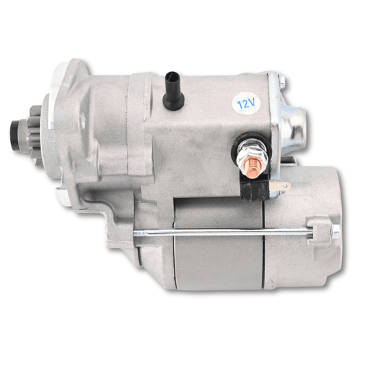 12V 9T Starter Motor 028000-9031 for Komatsu 4D87 Engine PC56-7 Mini Excavator - Fuel Parts Depot