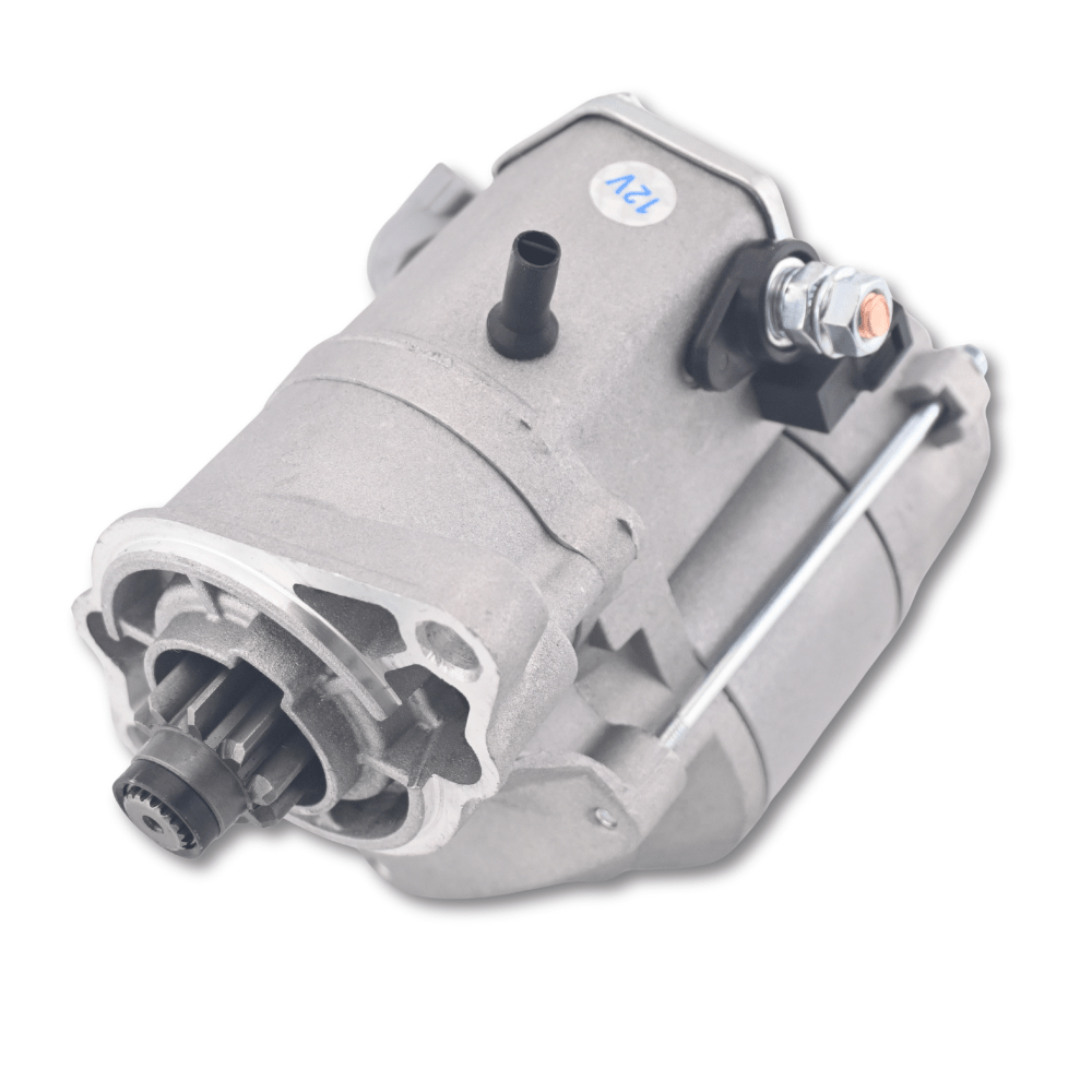 12V 9T Starter Motor 19269-63013 16695-63013 228000-0970 for Kubota D902 D722E D950 D1105 KX41-3 KX71-3 BX2350D BX25 BX24 Excavator Tractor - Fuel Parts Depot