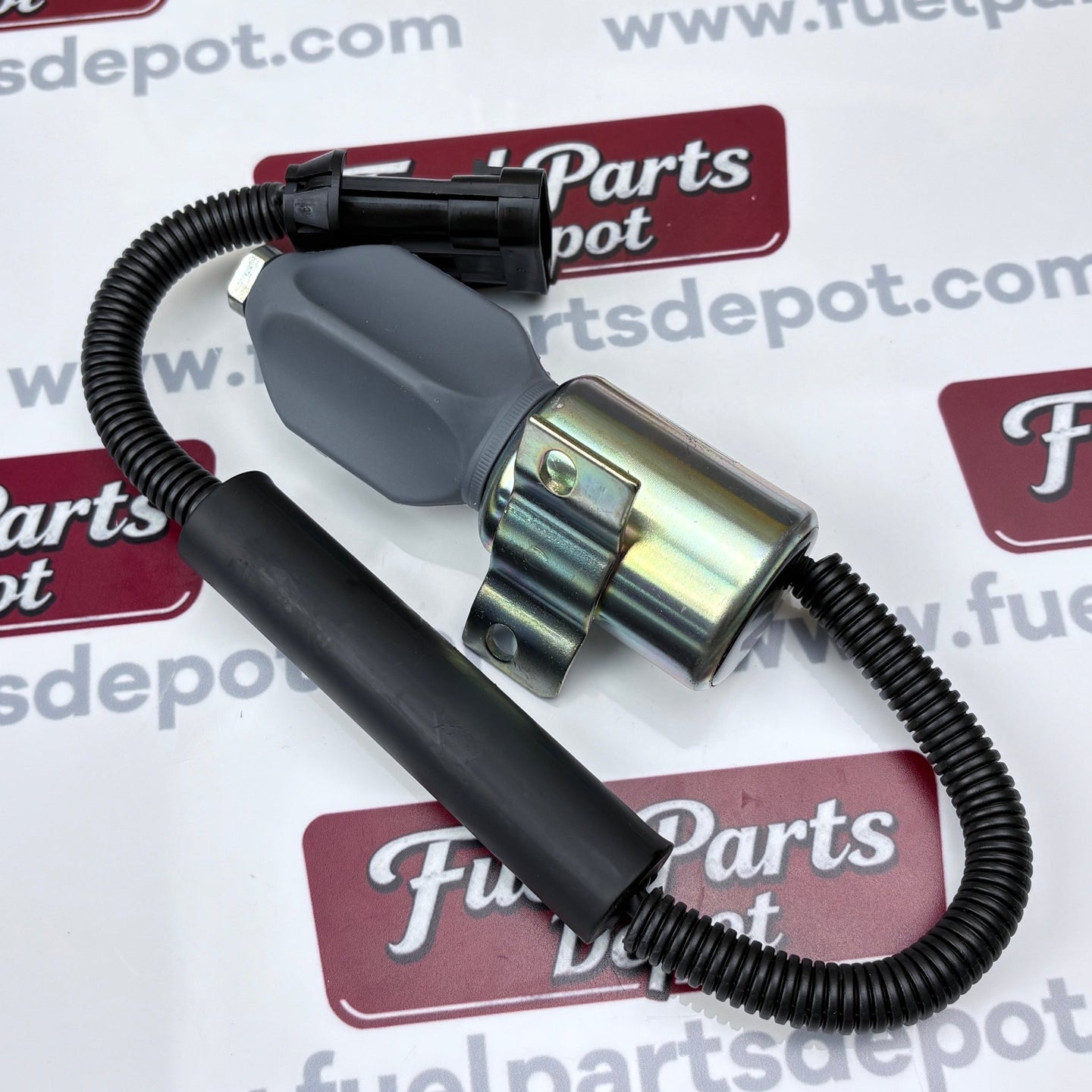 12V Fuel Shutdown Solenoid Valve SA - 4805 - 12 1753ES - 12E6UC4B1S1CC43 For Kubota 1A 62.2mm Engine - Fuel Parts Depot