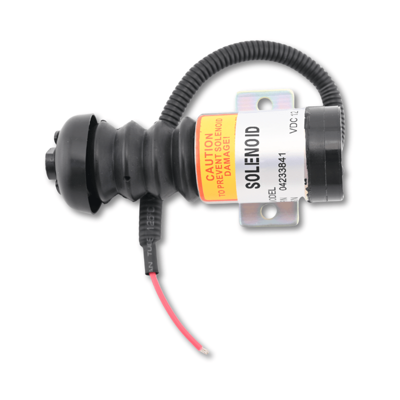 12V Fuel Shutoff Solenoid 04233841 for Deutz 912 913 914 Engine Tractor Forklift - Fuel Parts Depot