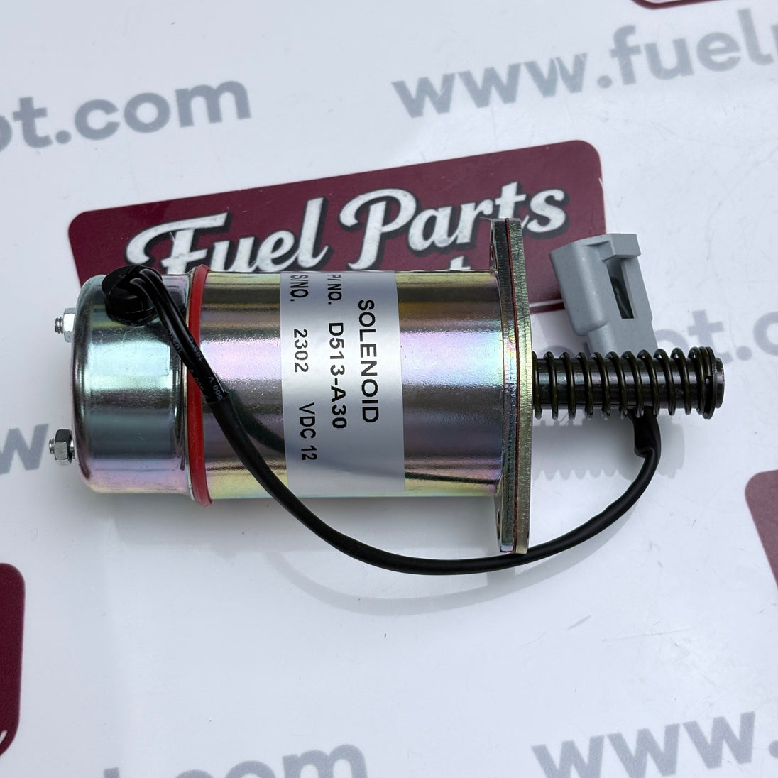 12V Heavy Duty Solenoid Valve D513 - A30 D513A30 For Detroit 8923206 Diesel 8.2L Trombetta - Fuel Parts Depot