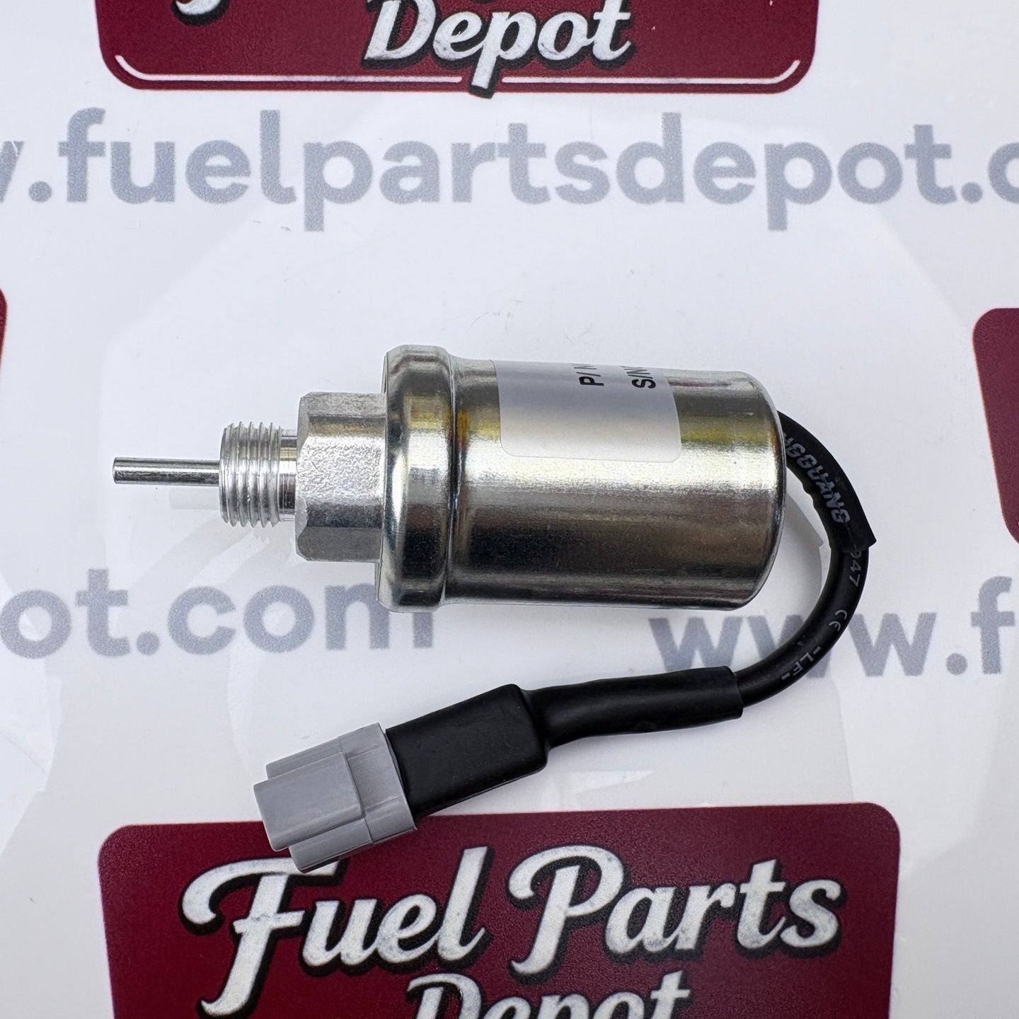 12V New Fuel Shutoff Solenoid Valve U85206452 Fit for Perkins 402D 403D 404D 404C 403C - Fuel Parts Depot