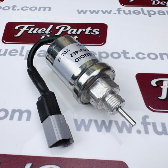12V New Fuel Shutoff Solenoid Valve U85206452 Fit for Perkins 402D 403D 404D 404C 403C - Fuel Parts Depot