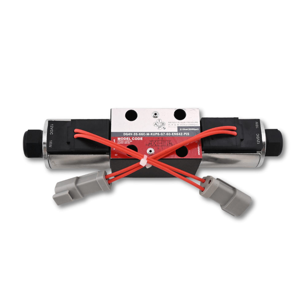 12V Solenoid Valve 223-8181 CA2238181 for Caterpillar CAT 416D 420D 424B 428D 430D 432D 438D 442D Backhoe Loader - Fuel Parts Depot