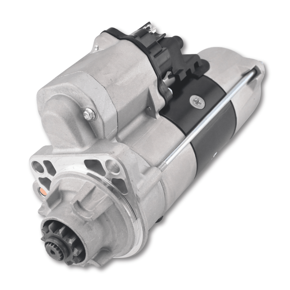 12V Starter Motor 428000-5741 RE501446 for John Deere 250D-II 300D-II 310K 410K 7210R 7250R 7290R 8245R - Fuel Parts Depot