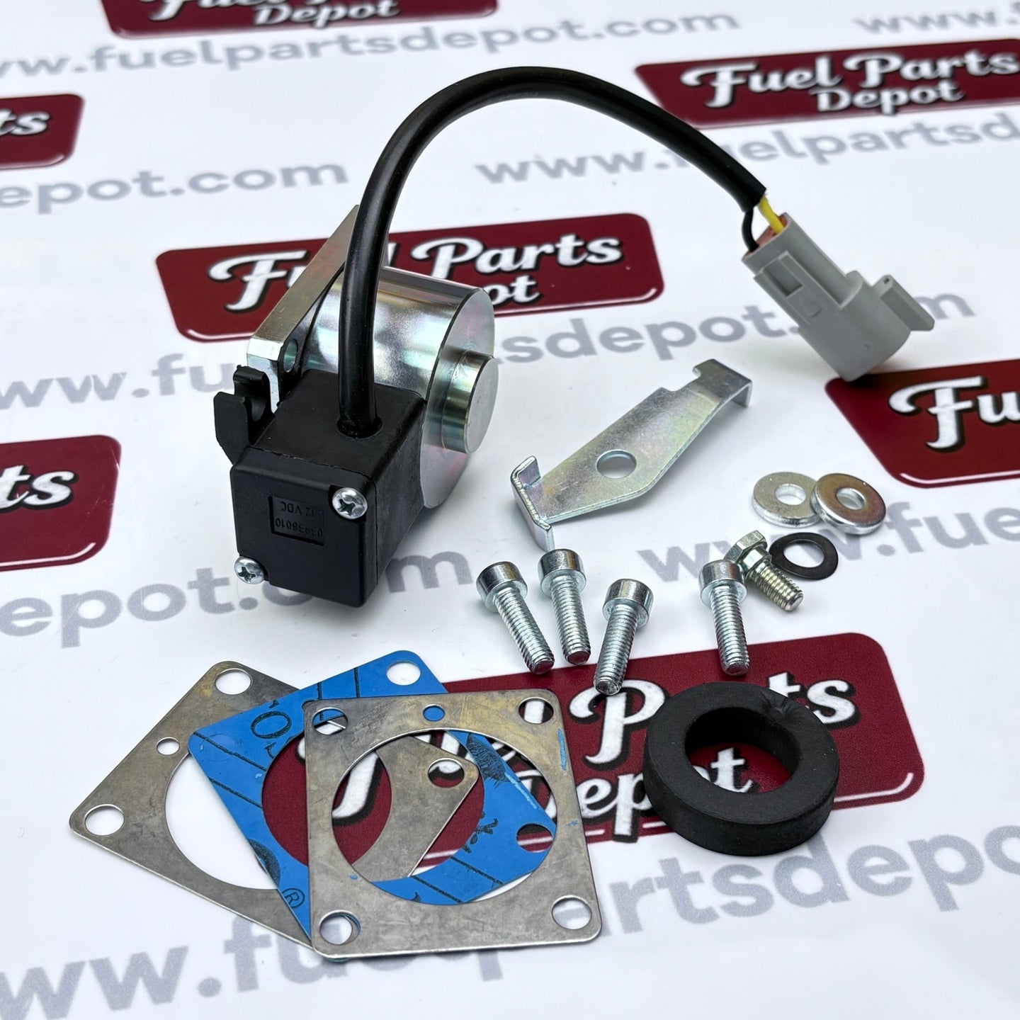 12V Stop Solenoid 03938010 01660910 01660911 for Hatz 3131C L M Engines - Fuel Parts Depot