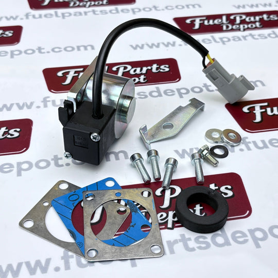 12V Stop Solenoid 03938010 01660910 01660911 for Hatz 3131C L M Engines - Fuel Parts Depot