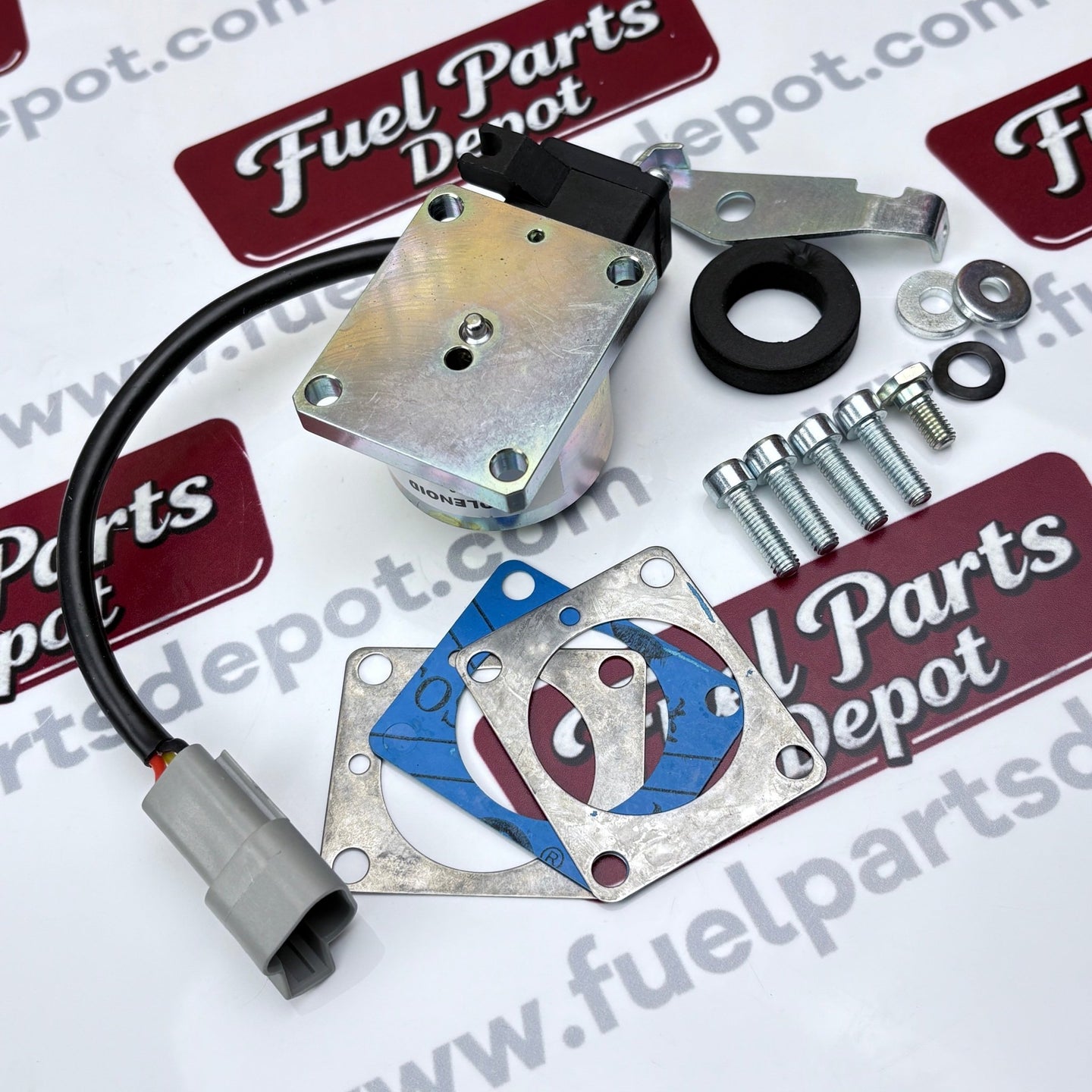 12V Stop Solenoid 03938010 01660910 01660911 for Hatz 3131C L M Engines - Fuel Parts Depot