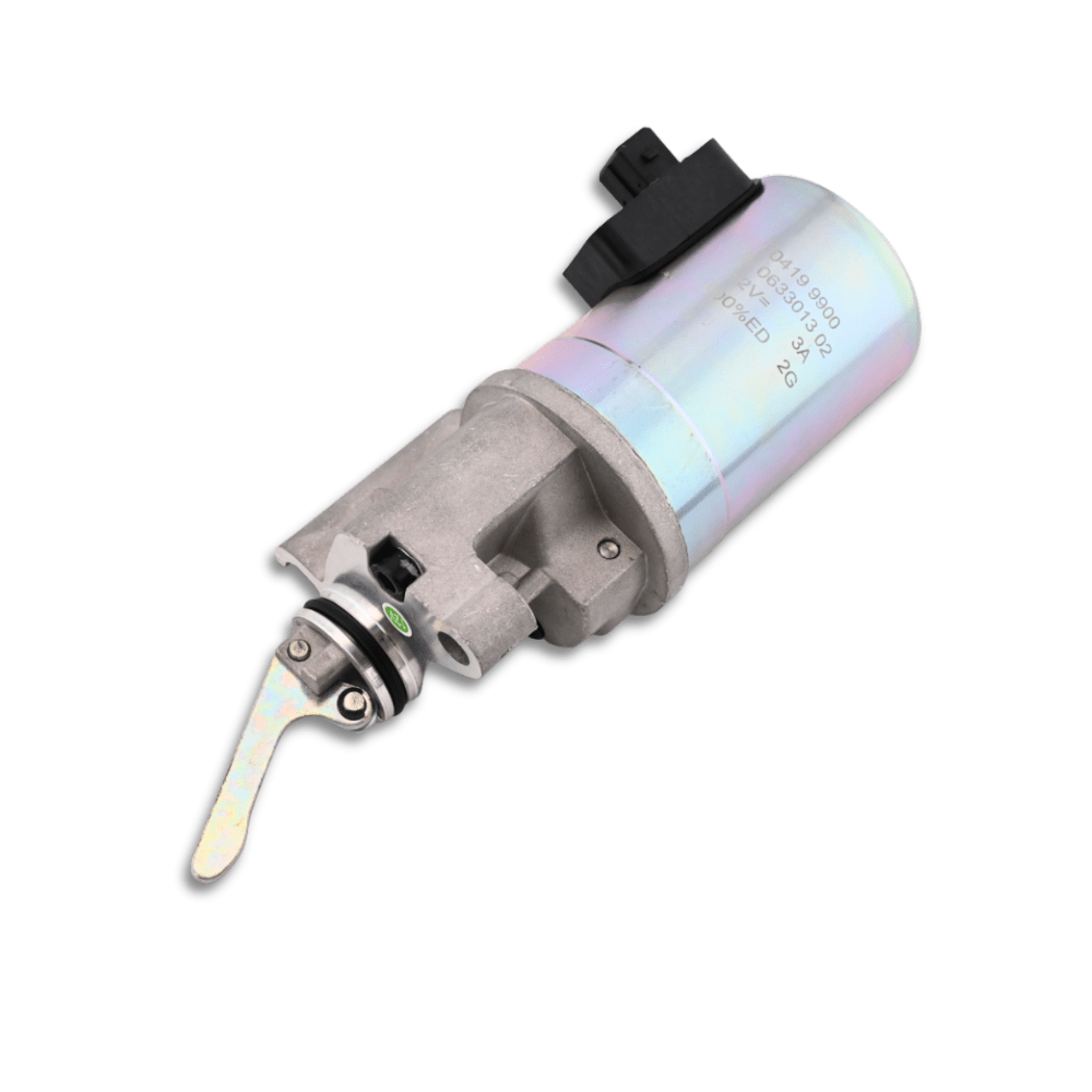 12V Stop Solenoid 0419-9900 For Deutz 1012 Engine - Fuel Parts Depot