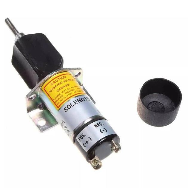 12V Stop Solenoid 51745GT 51745 Fits Genie TMZ-50-30 - Fuel Parts Depot