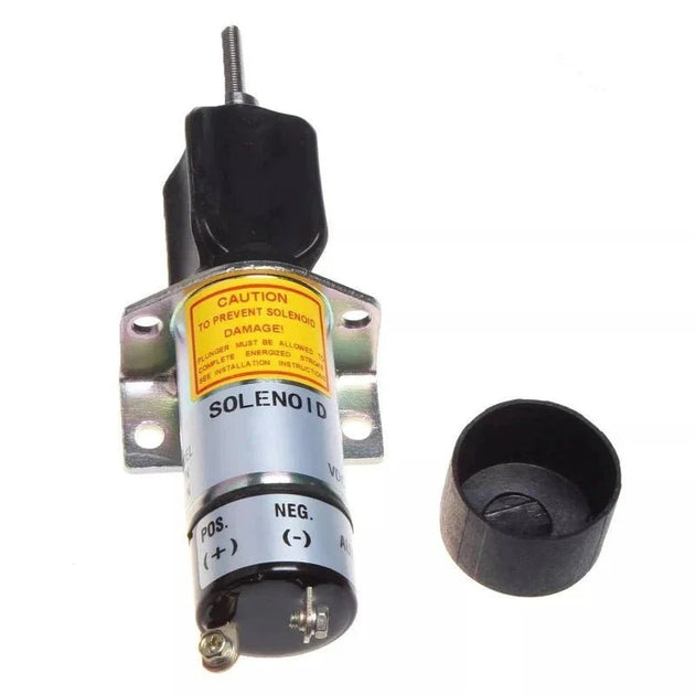 12V Stop Solenoid 51745GT 51745 Fits Genie TMZ-50-30 - Fuel Parts Depot