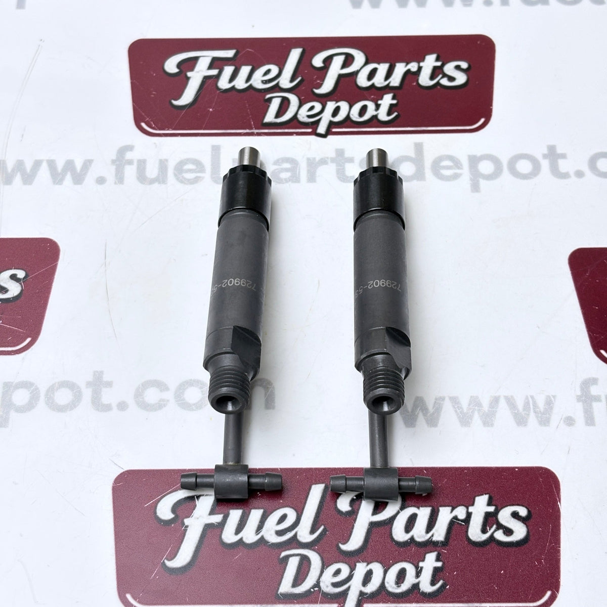 2 Pcs Fuel Injector AT212037 729902-53200 for Yanmar Engine 4TNE98 4TNE98-SA Fits John Deere Loader 304H - Fuel Parts Depot