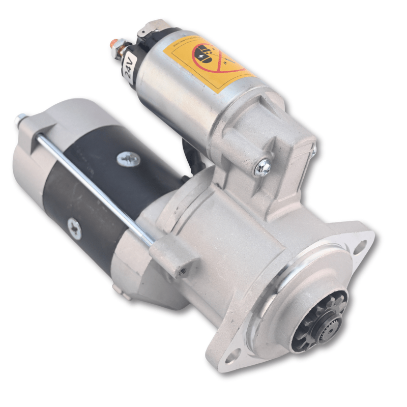 24V 11T Starter Motor 34466-20102 18245 LRS01842 for Mitsubishi S4E S4S S4F Engine FD-10 FD-15 FD-20 FD-25 FD-30 FD-35A Lift Truck - Fuel Parts Depot
