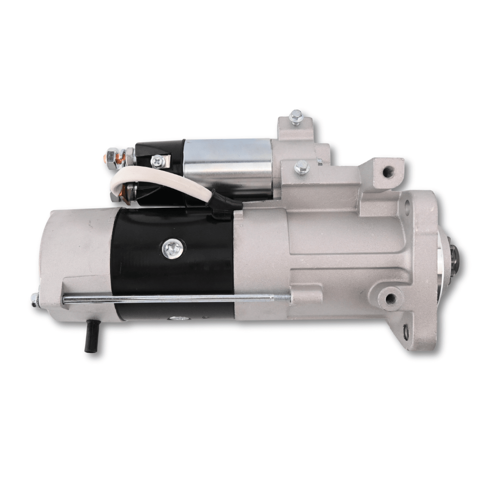 24V 12T Starter Motor 20880693 21577673 VOE21577673 for Volvo EC140B EC160B EC210C EC240B EC290B EC300E Excavator Truck Bus - Fuel Parts Depot