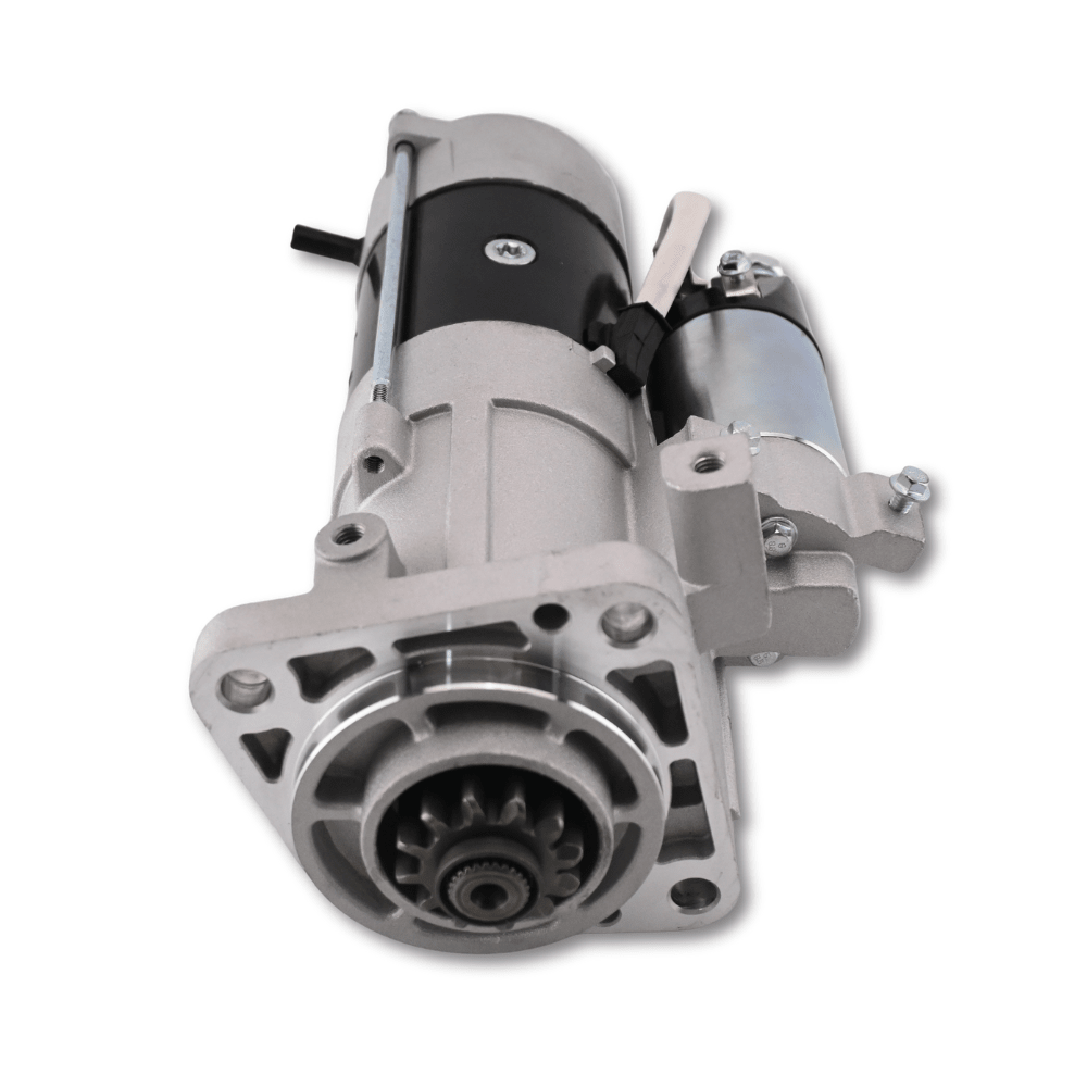 24V 12T Starter Motor 20880693 21577673 VOE21577673 for Volvo EC140B EC160B EC210C EC240B EC290B EC300E Excavator Truck Bus - Fuel Parts Depot