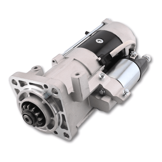 24V 12T Starter Motor 20880693 21577673 VOE21577673 for Volvo EC140B EC160B EC210C EC240B EC290B EC300E Excavator Truck Bus - Fuel Parts Depot