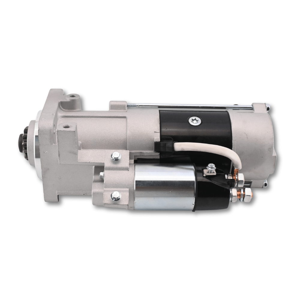24V 12T Starter Motor 20880693 21577673 VOE21577673 for Volvo EC140B EC160B EC210C EC240B EC290B EC300E Excavator Truck Bus - Fuel Parts Depot