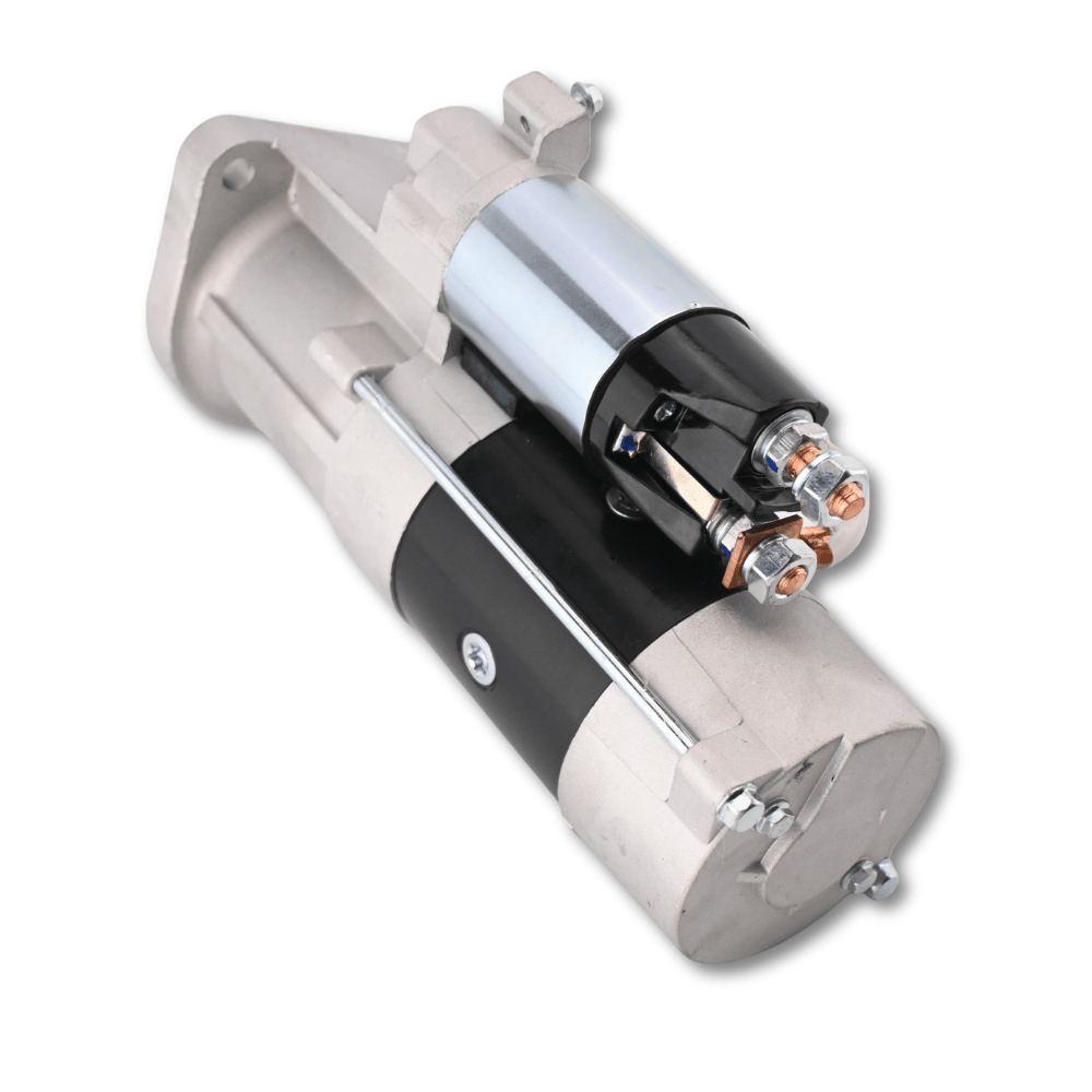 24V 12T Starter Motor 20880693 21577673 VOE21577673 for Volvo EC140B EC160B EC210C EC240B EC290B EC300E Excavator Truck Bus - Fuel Parts Depot