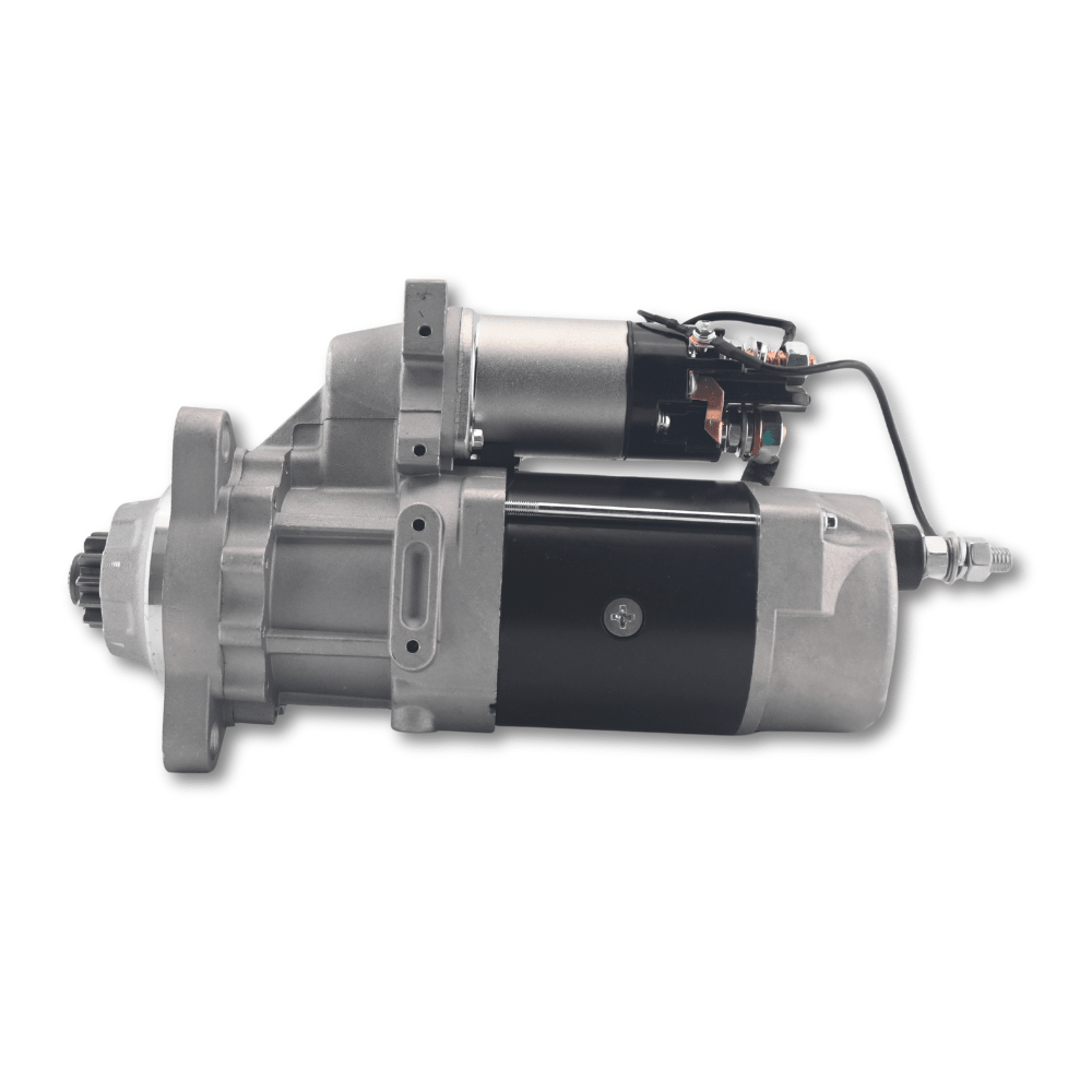 24V 12T Starter Motor 5284105 5284106 8200435 7.5kW 39MT for Cummins ISC 6CT 8.3L Case 9040 9040B 9045B Excavator Fiat-Allis Timberjack - Fuel Parts Depot