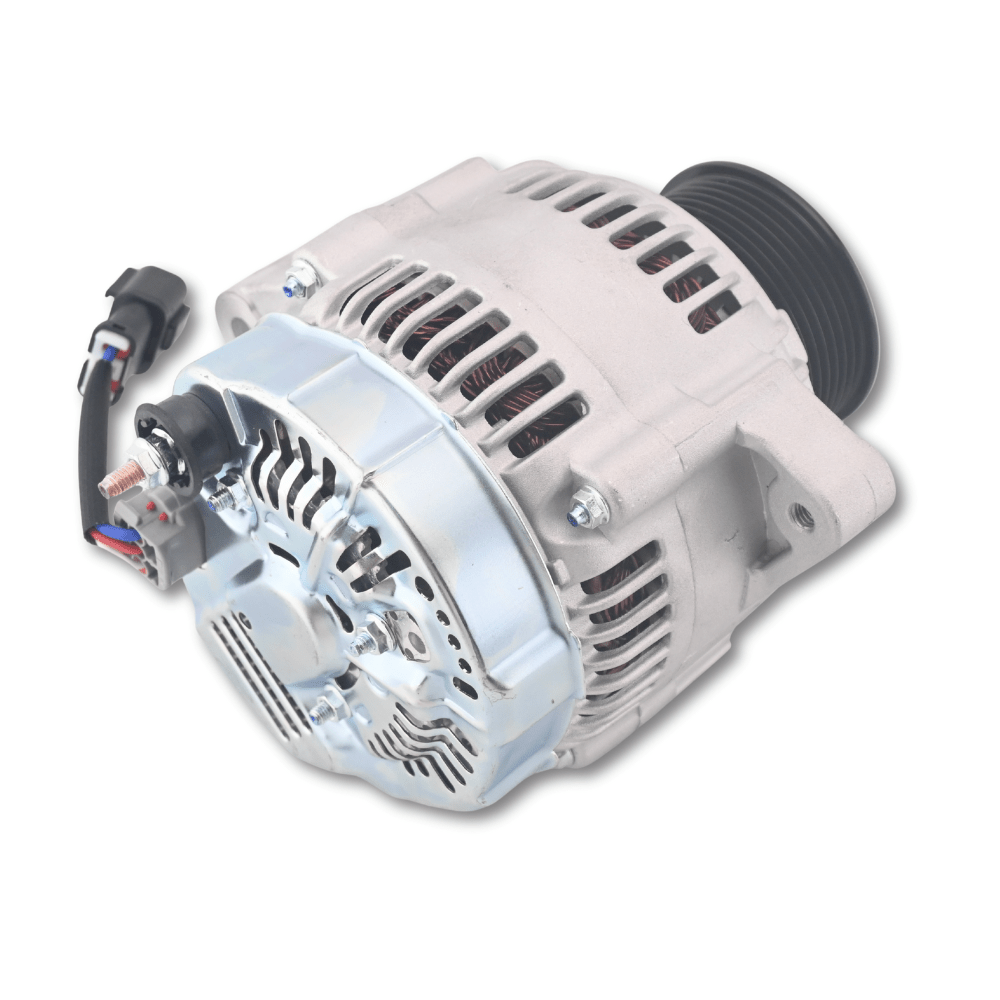 24V 60A Alternator 600-861-6420 600-861-6410 101211-7960 102211-4050 for Komatsu SAA6D107E SAA6D102E SAA4D107E PC200-8 PC220-8 PC240 WA200 WA320 - Fuel Parts Depot
