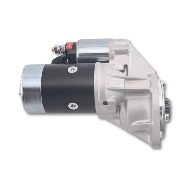 24V 9T Starter Motor 119131-77010 119131-77011 YM119131-77010 for Yanmar 4TNE98 4TNV98 4TNV98-VTBZ Takeuchi TB175 Excavator - Fuel Parts Depot