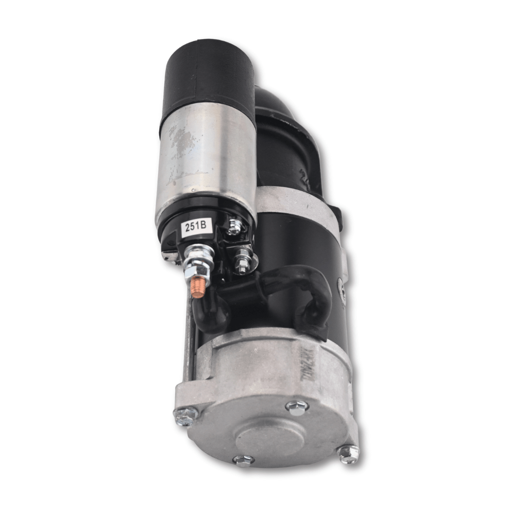 24V 9T Starter Motor 600-813-2650 for Komatsu Crawler D53 D53A D53P D53S D57 D57S 4D130 Engine - Fuel Parts Depot