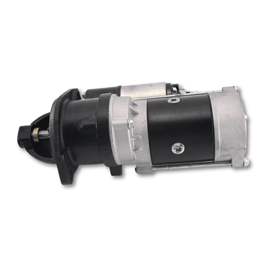 24V 9T Starter Motor 600-813-2650 for Komatsu Crawler D53 D53A D53P D53S D57 D57S 4D130 Engine - Fuel Parts Depot