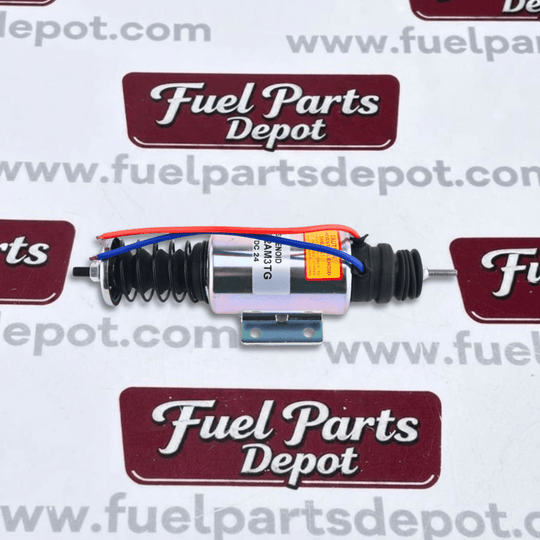 24V Fuel Shut Off Solenoid 98423938 Fit for Hitachi AKEL 4000 - Fuel Parts Depot