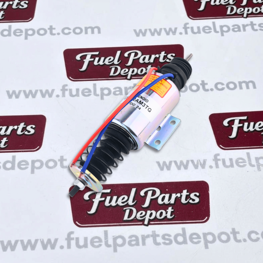 24V Fuel Shut Off Solenoid 98423938 Fit for Hitachi AKEL 4000 - Fuel Parts Depot