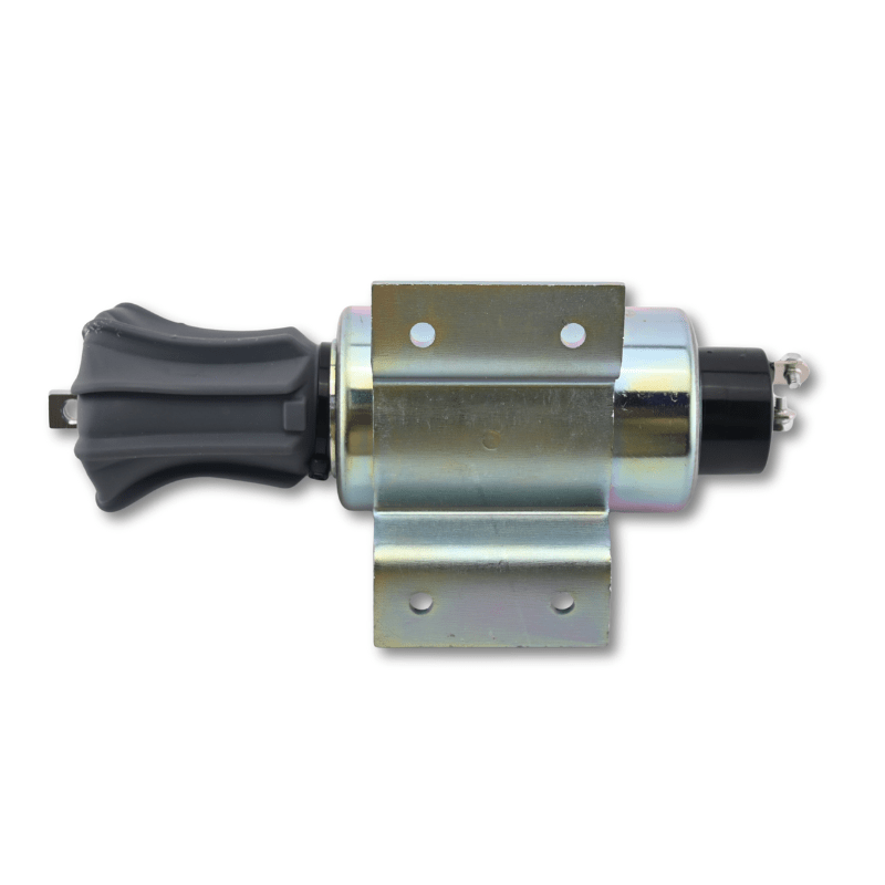 24V Fuel Stop Solenoid 2370-24ESU1B5S 04400-08801 for Mitsubishi S12R S16R Engine Generator Set - Fuel Parts Depot