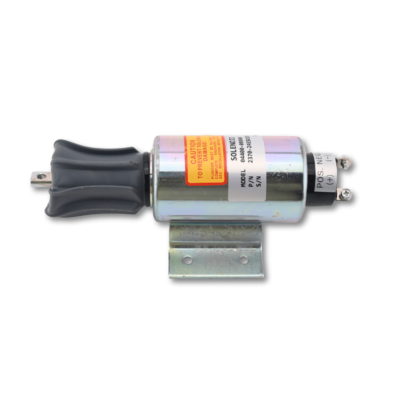24V Fuel Stop Solenoid 2370-24ESU1B5S 04400-08801 for Mitsubishi S12R S16R Engine Generator Set - Fuel Parts Depot