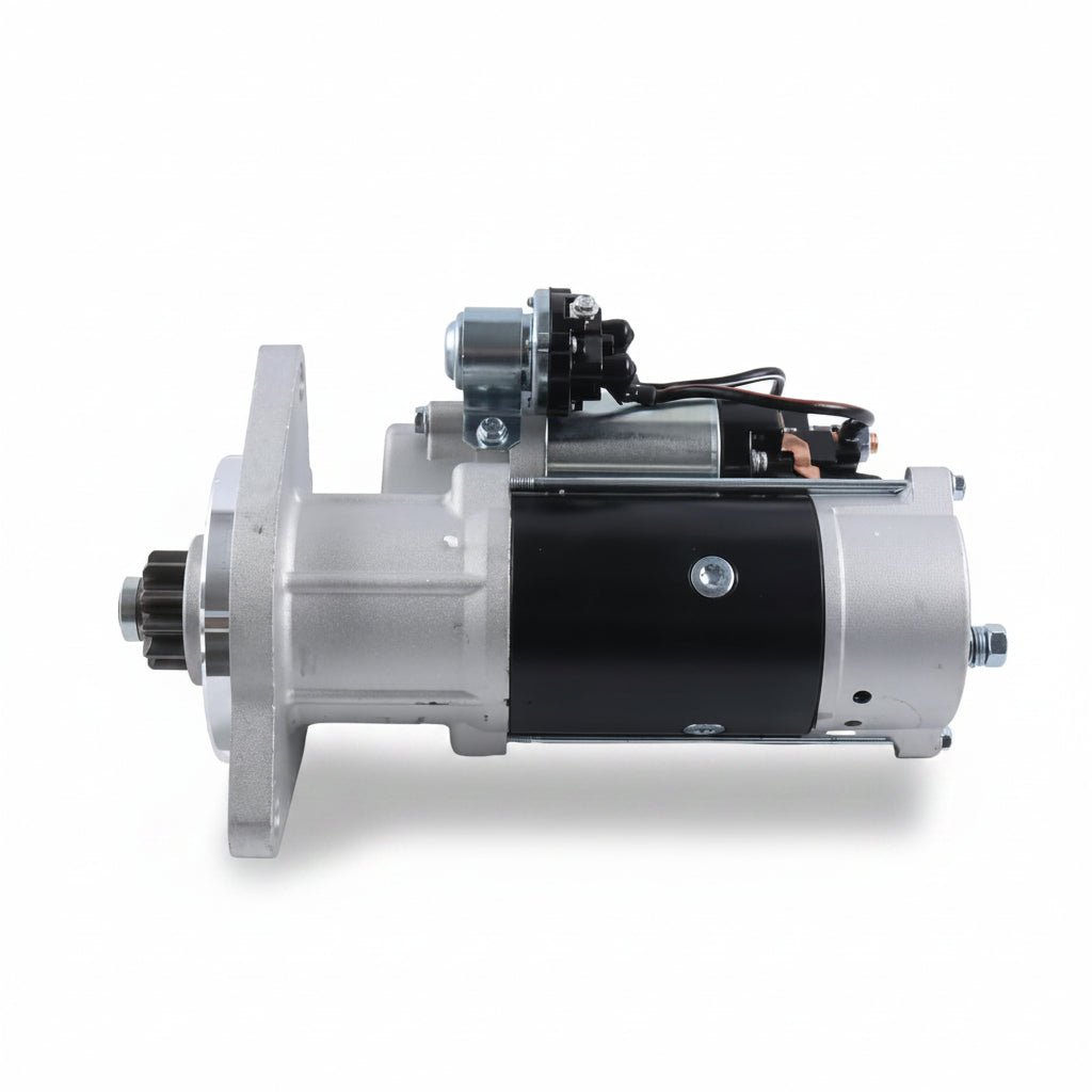24V Starter Motor 126650-77041 126650-77031 03616020011 for Yanmar 4HAL2 4HD35 4HD30A 6HA2M 6HAL2 6HY 6HYM 6KXZ Marine Industrial Diesel - Fuel Parts Depot
