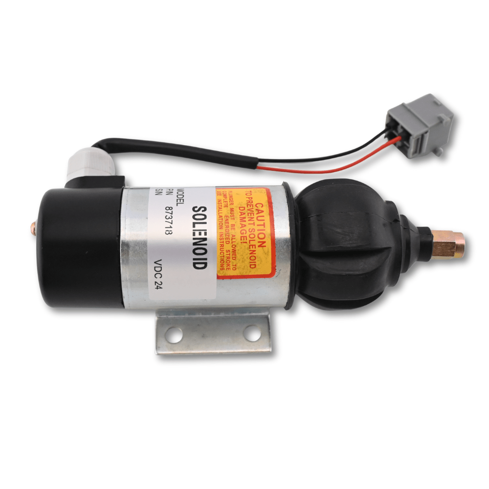 24V Stop Solenoid 873718 888468 881969 52318 for Volvo Engine TD61A TD71AGP TD1030VE Truck - Fuel Parts Depot
