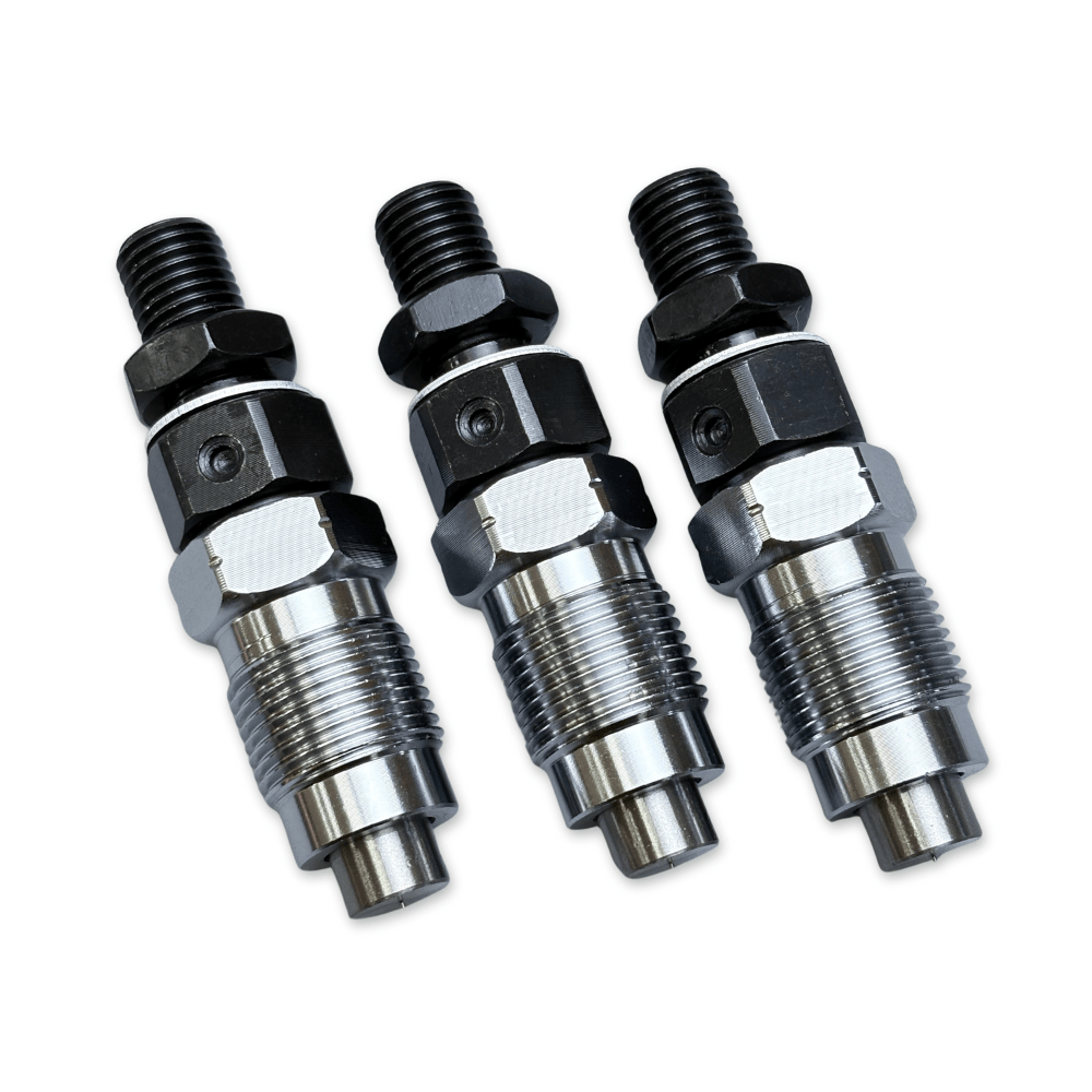 3 Pc Fuel Injector 16001 - 53000 For Kubota RTV900G RTV900T RTV900W ZD18 ZD21 ZD221 ZD321 D722 D782 D902 - Fuel Parts Depot