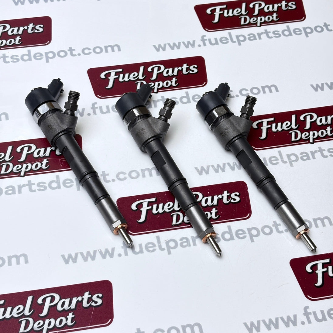 3 Pcs Fuel Injector 0445110540 5801569141 for CASE F5HF F5BF New Holland L221 L228 Tractor Skid Steer - Fuel Parts Depot