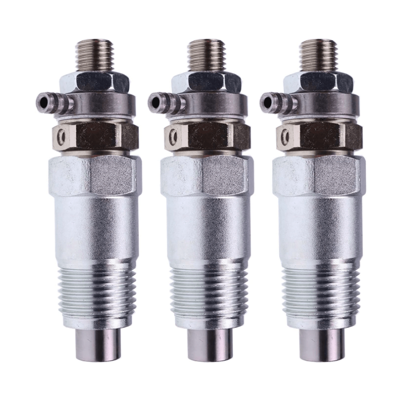 3 Pcs Fuel Injector 19202-53021 1920253021 Compatible with Kubota B4200 B5100 B6100 B7100 L185 L245 L2050 L295 L2350 L235 - Fuel Parts Depot