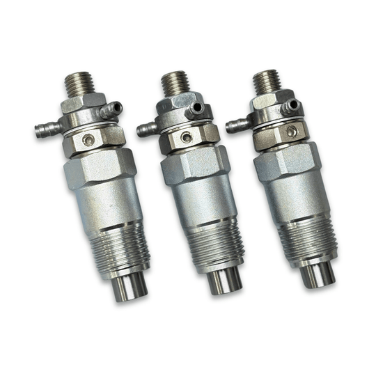 3 Pcs Fuel Injector 3974254 for Kubota Engine D750 D1402 V1702 V1902 Aftermarket Replacement For Bobcat 743 643 645 231 225 331 1600 - Fuel Parts Depot