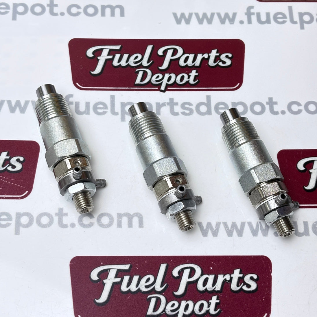 3 Pcs Fuel Injector 3974254 for Kubota Engine D750 D1402 V1702 V1902 Aftermarket Replacement For Bobcat 743 643 645 231 225 331 1600 - Fuel Parts Depot