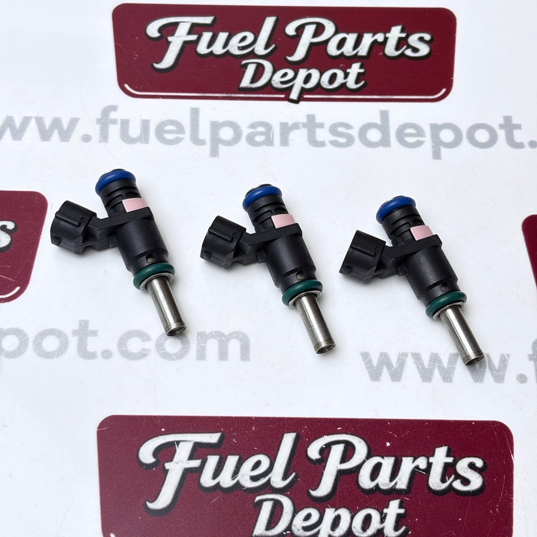 3 Pcs Fuel Injector 420874847 420874838 for BRP Rotax 900 ACE 3-Cylinder Complete Set Can-Am Defender Sea-Doo - Fuel Parts Depot