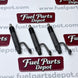 3 Pcs Fuel Injector 719803-53100 Fit for Yanmar 3TNV82A Komatsu 3D82AE Engine - Fuel Parts Depot