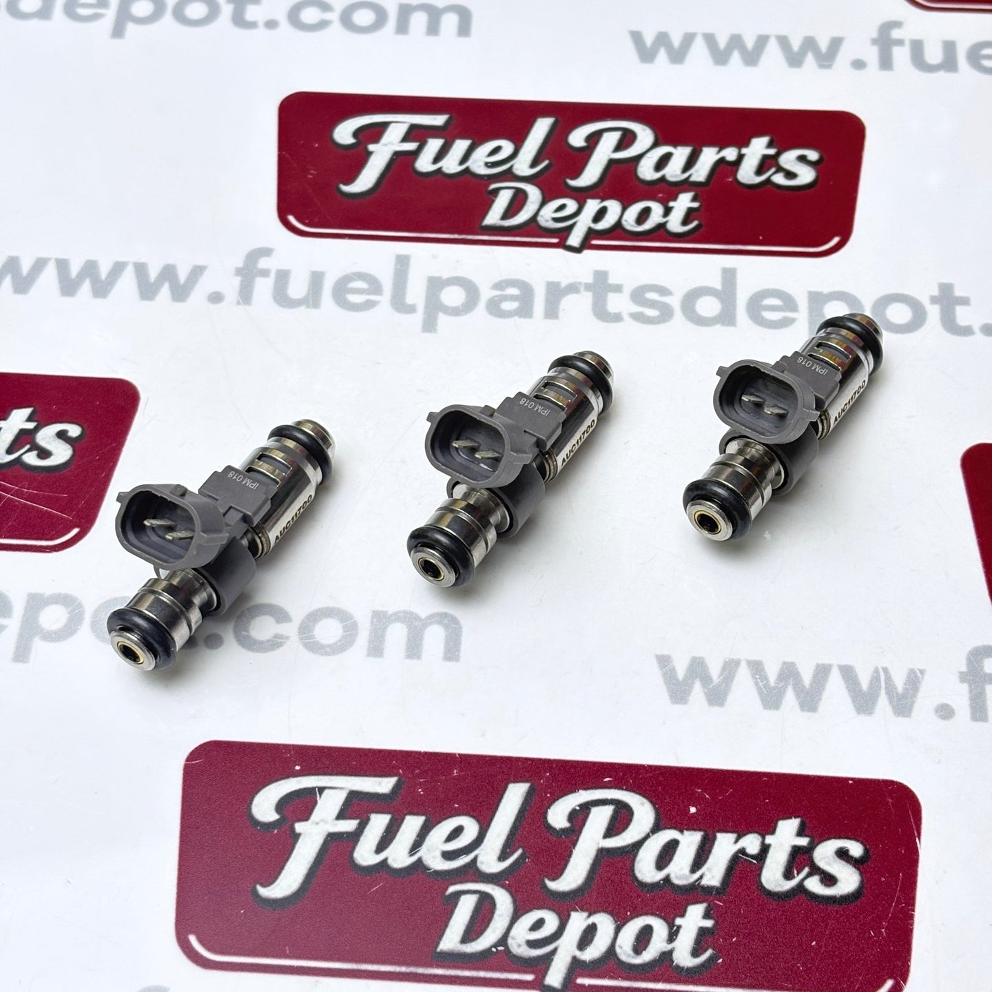3 Pcs Fuel Injector AUC11700 Fits for John Deere Gator 835R 18 XUV835M XUV825E XUV835E - Fuel Parts Depot