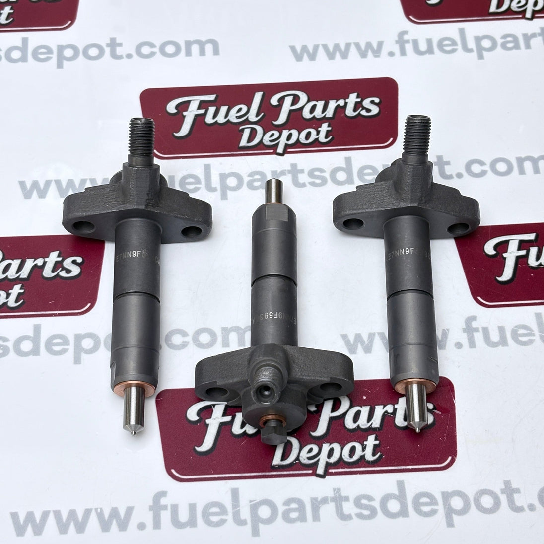 3 Pcs Fuel Injector E7NN9F593CA for Ford New Holland Tractor 3930 4640 4830 5030 5110 555D - Fuel Parts Depot