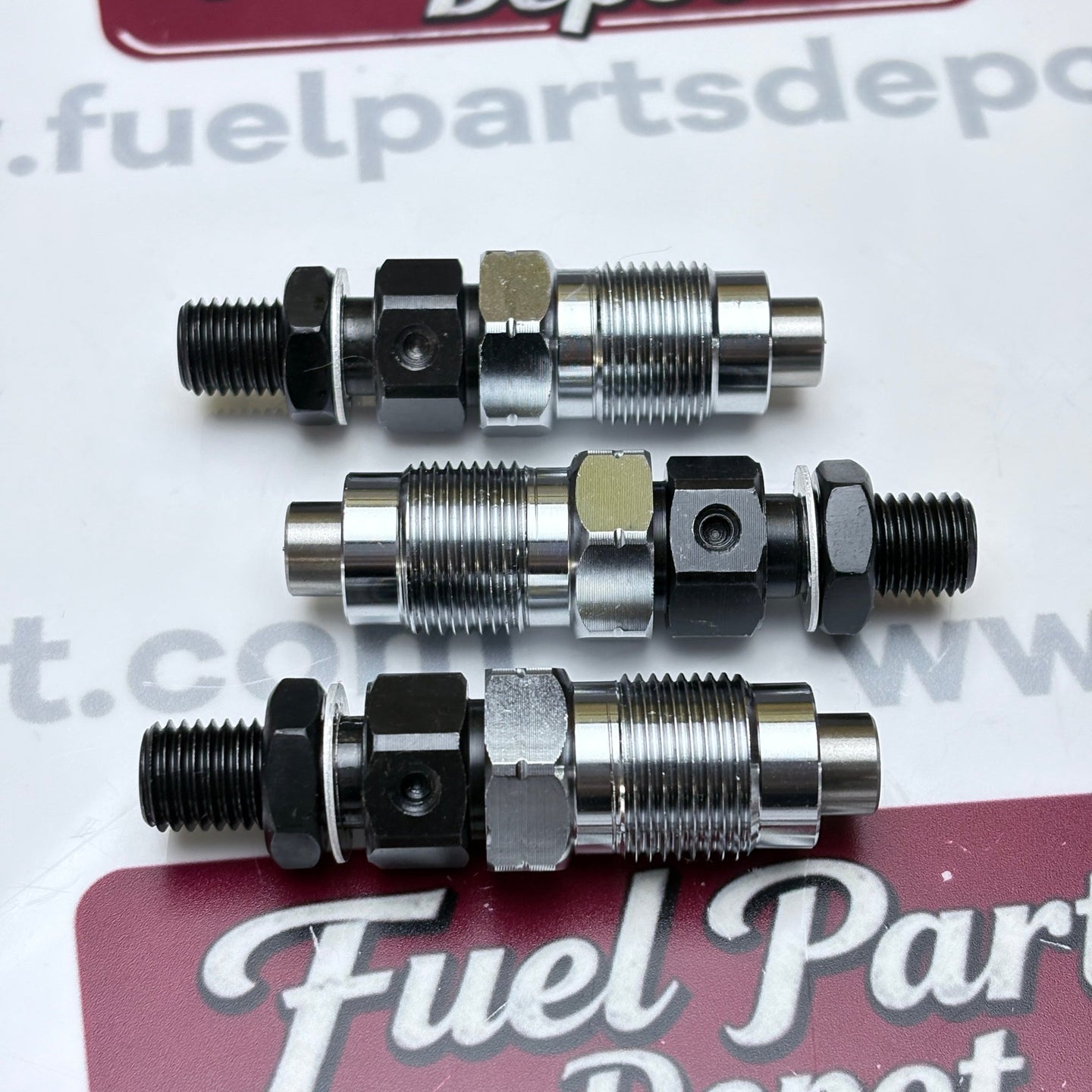 3 Pcs Fuel Injector SBA131406340 fits New Holland TC24D TZ18DA TZ22D TZ25DA GT65 L125 L250 L255 for Case DX25E DX18E DX22E - Fuel Parts Depot