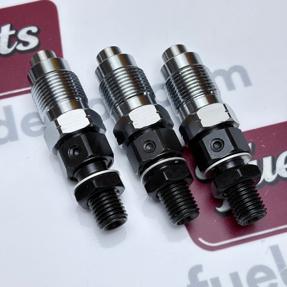 3 Pcs Fuel Injector SBA131406340 fits New Holland TC24D TZ18DA TZ22D TZ25DA GT65 L125 L250 L255 for Case DX25E DX18E DX22E - Fuel Parts Depot