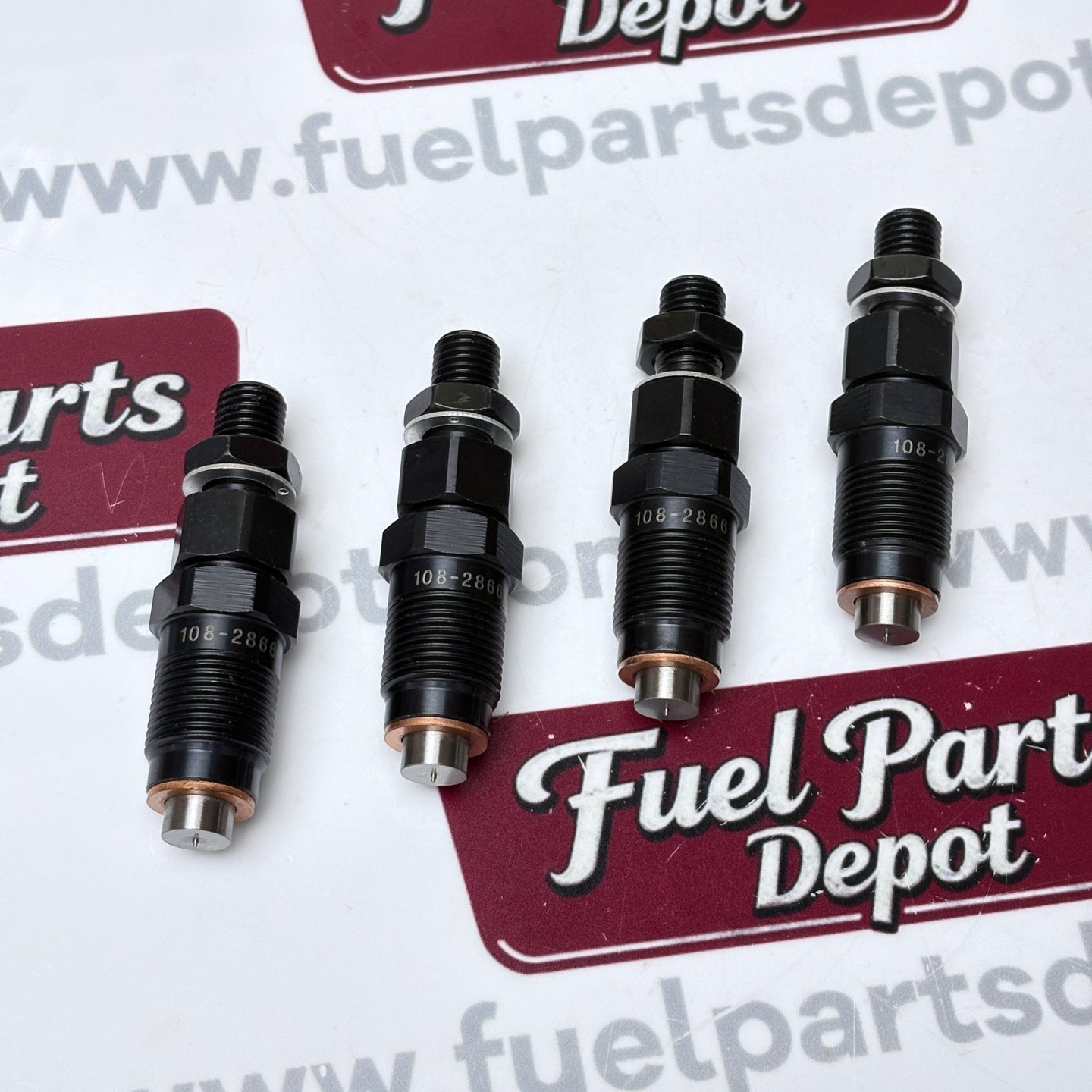 4 Pc Fuel Injector 108-2866 98-9468 115-3018 Fit for Kubota Engine D1105 V1505 Toro 328D 228-D 5400-D 5500-D 22327 - Fuel Parts Depot