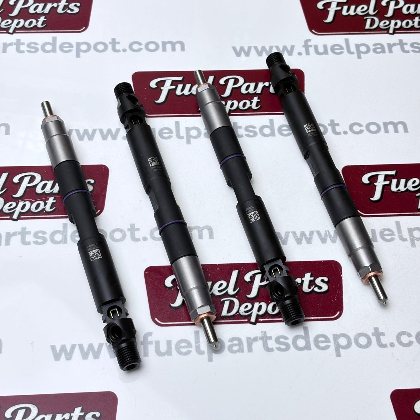 4 Pcs Common Rail Fuel Injector 320/06881 28317158 for JCB Engine 444 T4 Skid Steer Loader 225 260 280 300 330 - Fuel Parts Depot