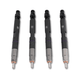 4 Pcs Common Rail Fuel Injector 320/06881 28317158 for JCB Engine 444 T4 Skid Steer Loader 225 260 280 300 330 - Fuel Parts Depot
