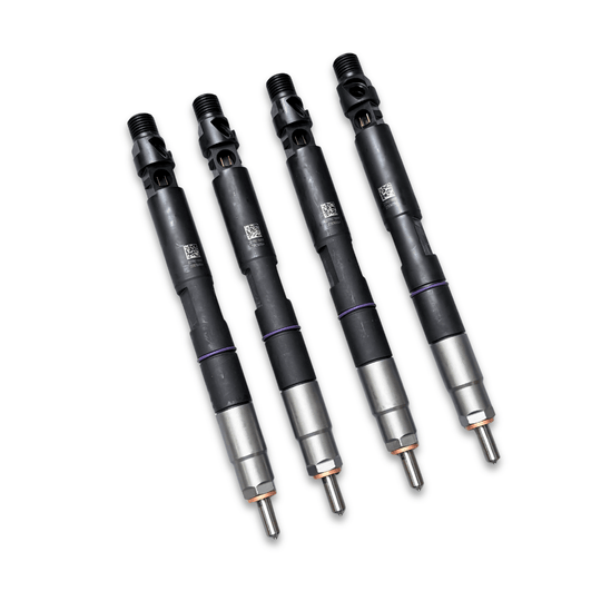 4 Pcs Common Rail Fuel Injector 320/06881 28317158 for JCB Engine 444 T4 Skid Steer Loader 225 260 280 300 330 - Fuel Parts Depot