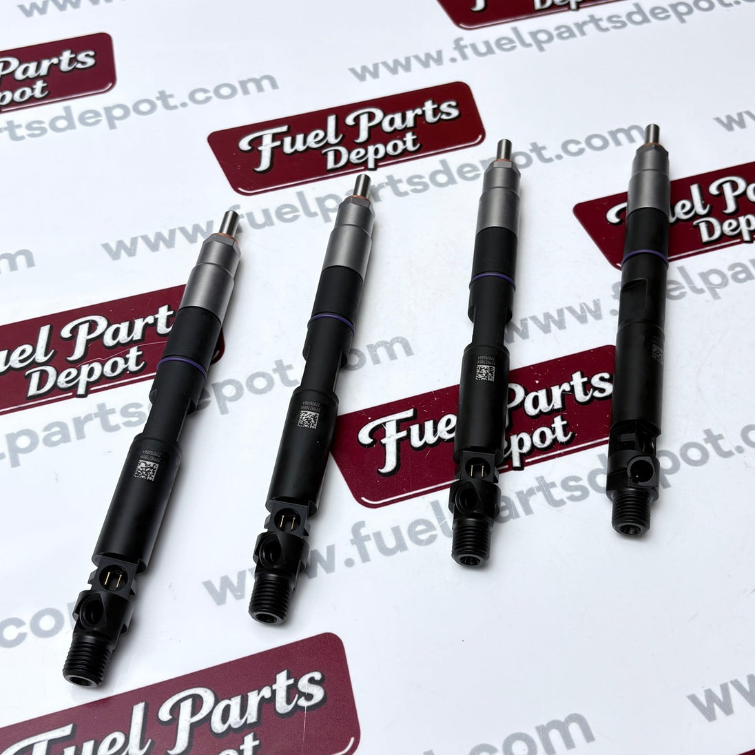 4 Pcs Common Rail Fuel Injector 320/06881 28317158 for JCB Engine 444 T4 Skid Steer Loader 225 260 280 300 330 - Fuel Parts Depot